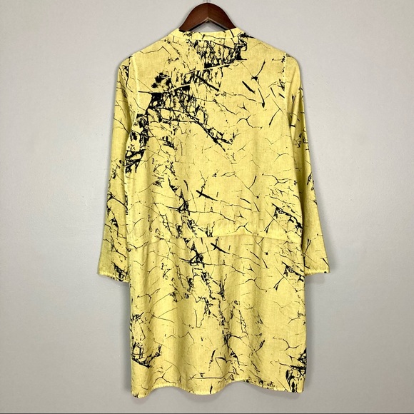 Beau Jours Art Print Tunic Top Women’s Size XS Abstract Lagenlook Oversized Boho - Picture 4 of 6